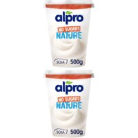 Een afbeelding van Alpro Plantaardige yoghurt no sugars 2-pack
