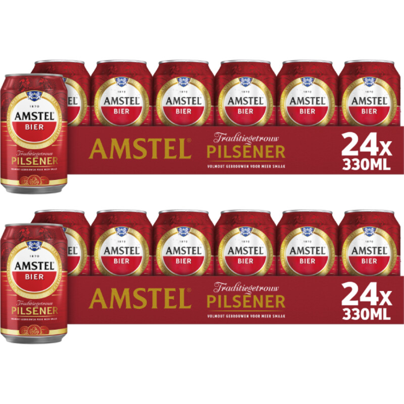 Een afbeelding van Amstel Pilsener 48-pack