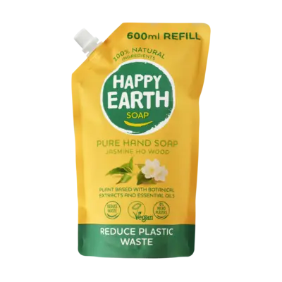 pdp-image-Happy Earth Pure hand soap jasmine ho wood refill