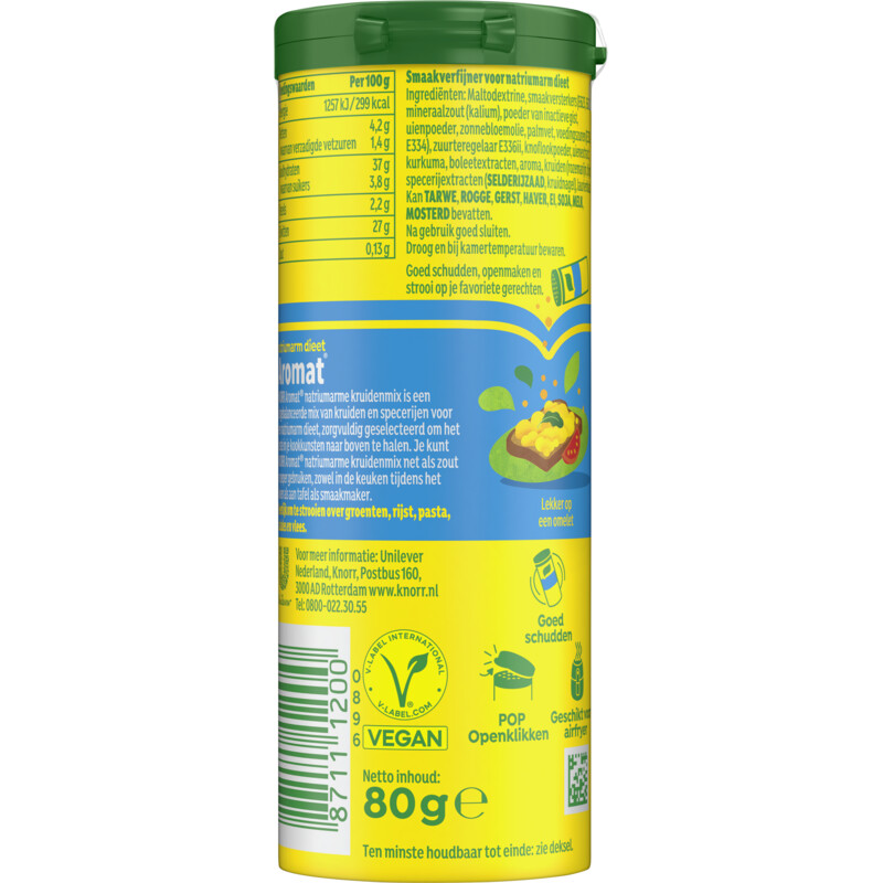 Een afbeelding van Knorr Smaakverfijner aromat natriumarm