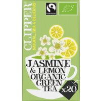 Een afbeelding van Clipper Jasmine & lemon organic green tea