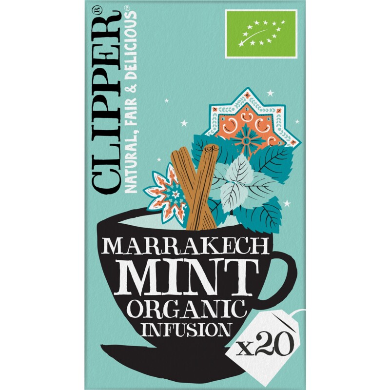 Een afbeelding van Clipper Marrakech mint organic infusion