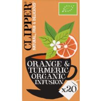 Een afbeelding van Clipper Orange & turmeric organic infusion