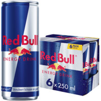 Een afbeelding van Red Bull Energy drink 6-pack bel