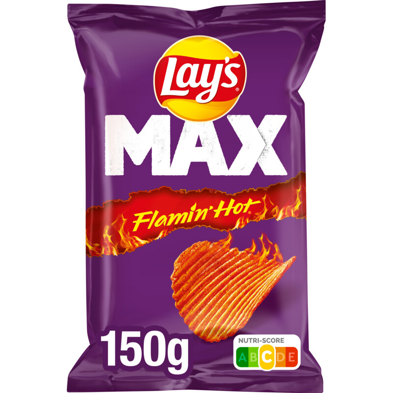 Een afbeelding van Lay's Max flamin hot