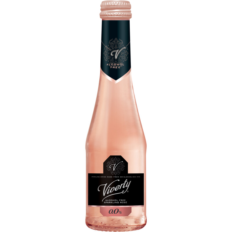 Een afbeelding van Viverty Rosé sparkling alcoholvrij