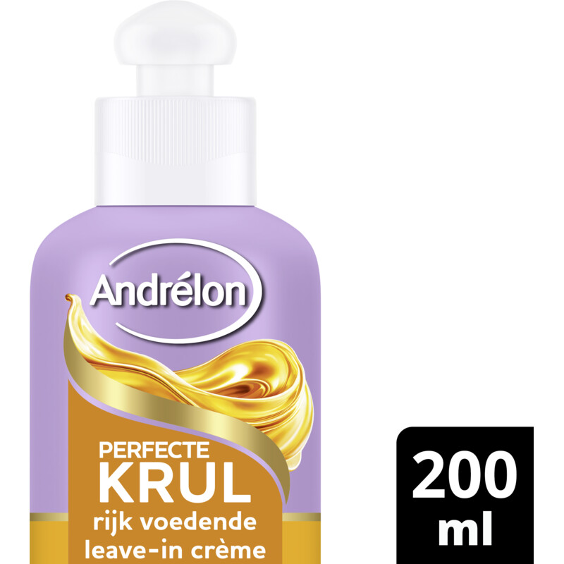 Een afbeelding van Andrélon Perfecte krul voedende leave-in crème