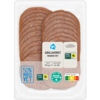 Een afbeelding van AH Grillworst minder vet