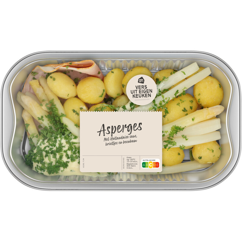 Een afbeelding van AH Verse maaltijd asperges