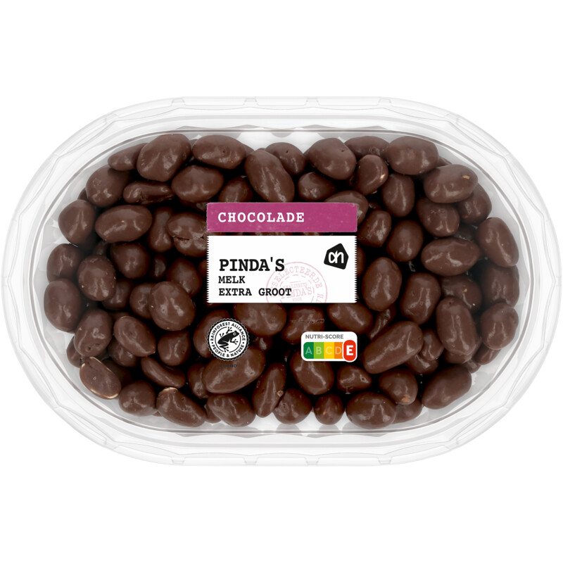 Een afbeelding van AH Chocolade pinda's melk extra groot