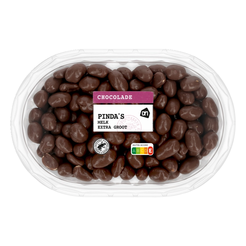 Chocolade pinda's melk extra groot