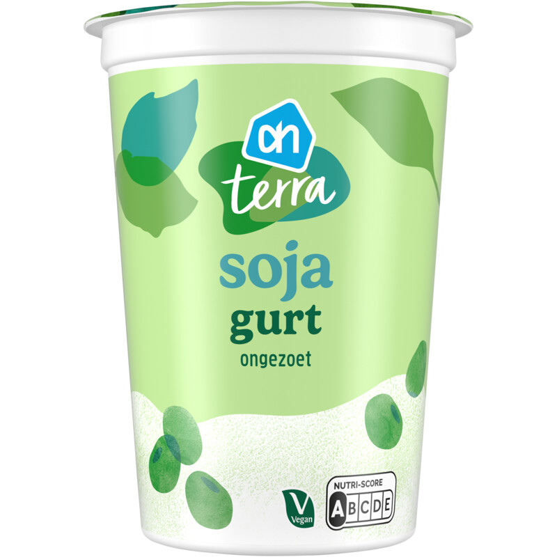 Een afbeelding van AH Terra Plantaardige soja gurt ongezoet