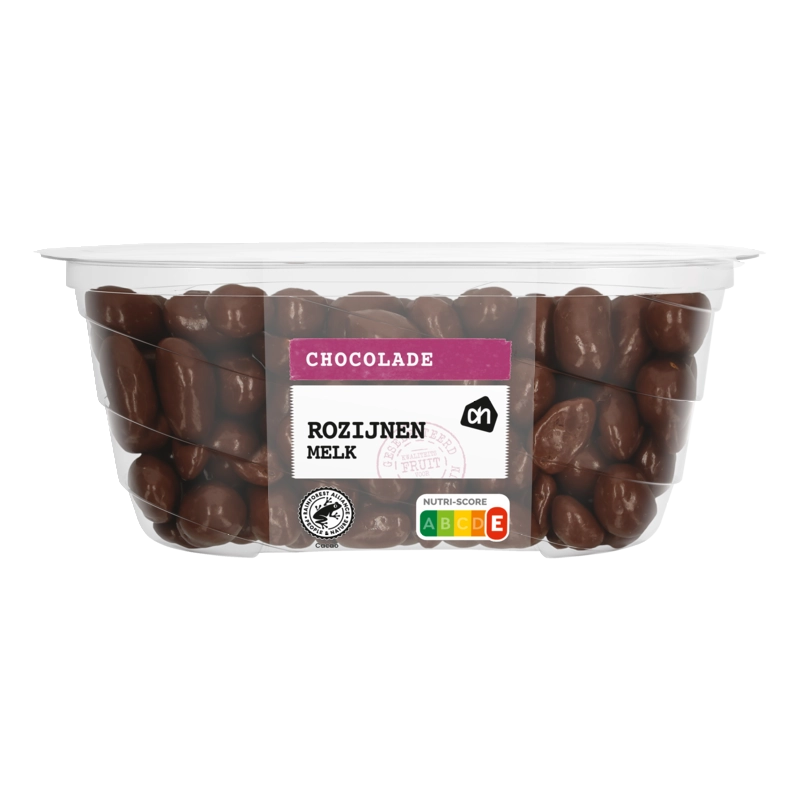 Rozijnen melk chocolade