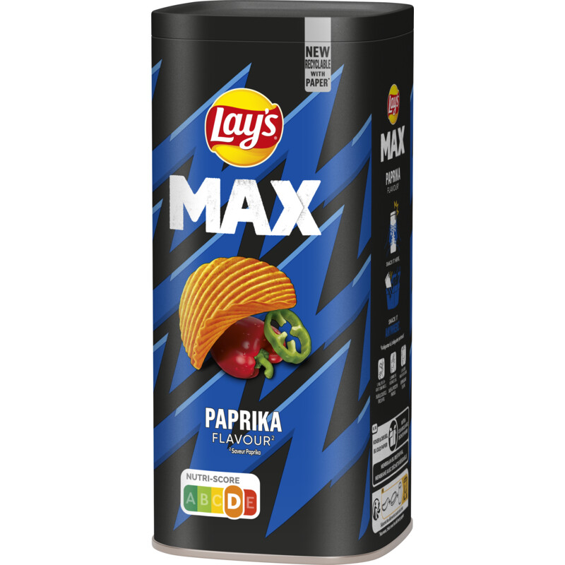 Een afbeelding van Lay's Max paprika snackbox