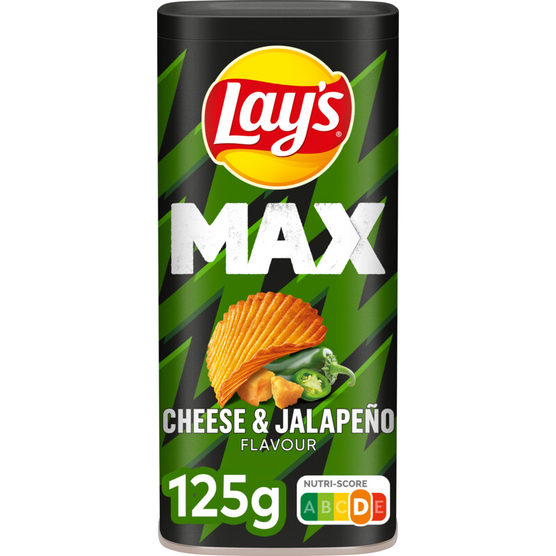 Een afbeelding van Lay's Max cheese & jalapeno snackbox
