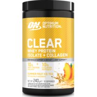 Een afbeelding van Optimum Nutrition Clear whey + collagen summer ice tea