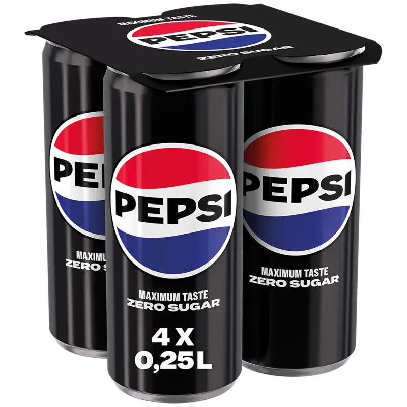Zero sugar 4-pack
