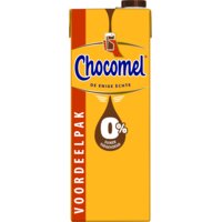 Een afbeelding van Chocomel Voordeelpak 0% suiker toegevoegd