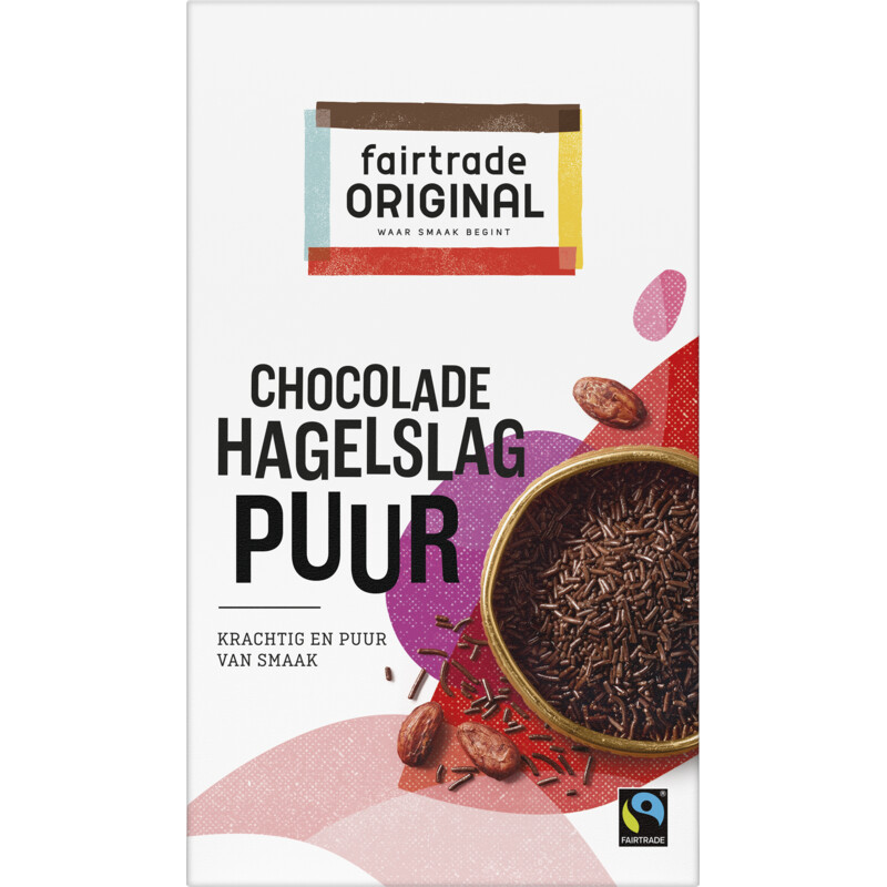 Een afbeelding van Fairtrade Original Hagelslag puur