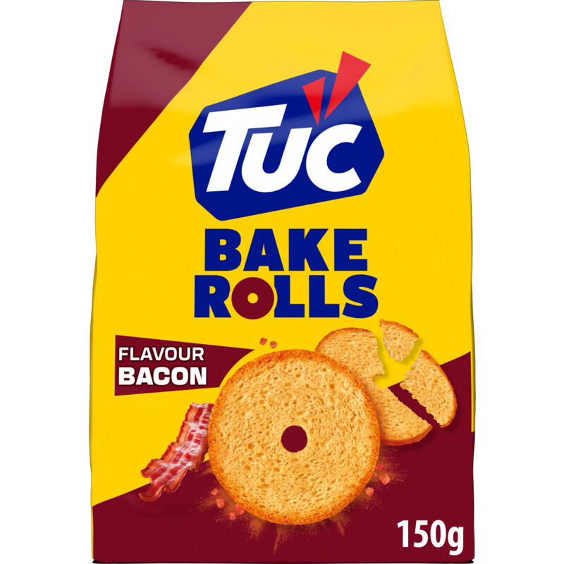 Een afbeelding van Tuc Bake rolls bacon