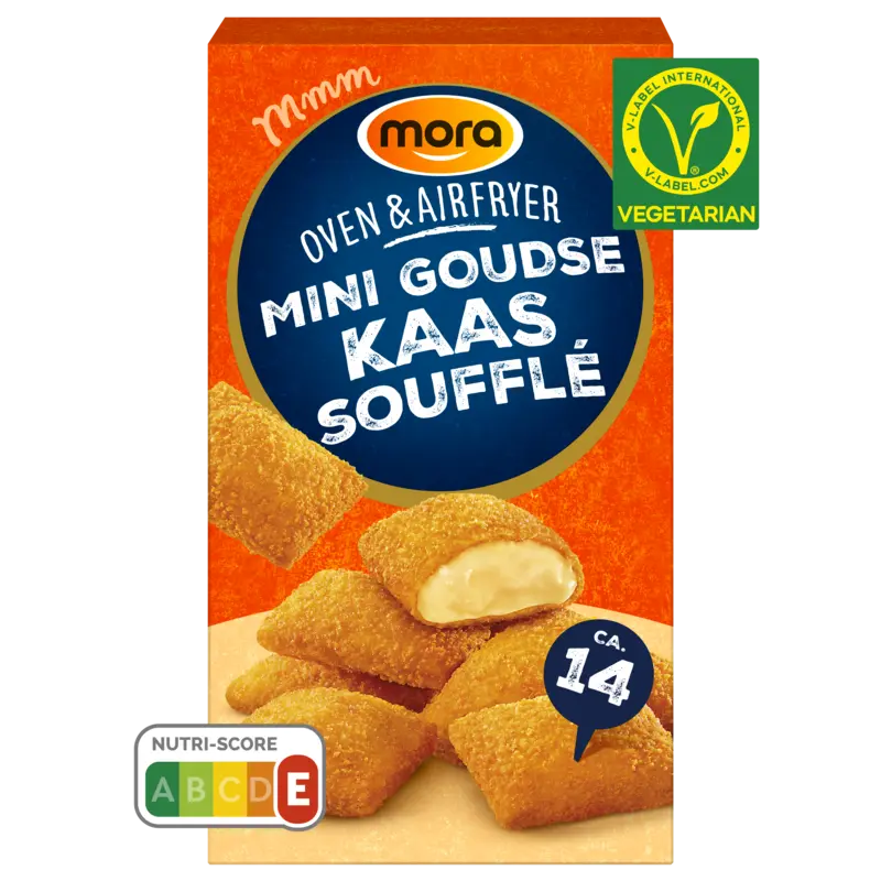 Mora Oven & airfryer goudse mini kaassoufflés