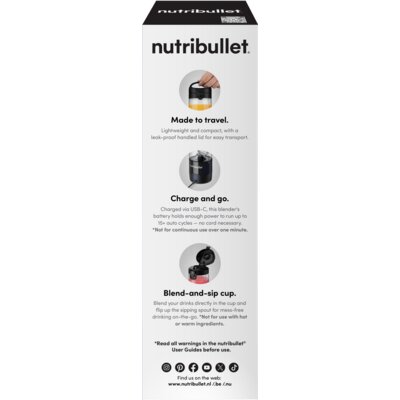 pdp-image-nutribullet Portable blender zwart