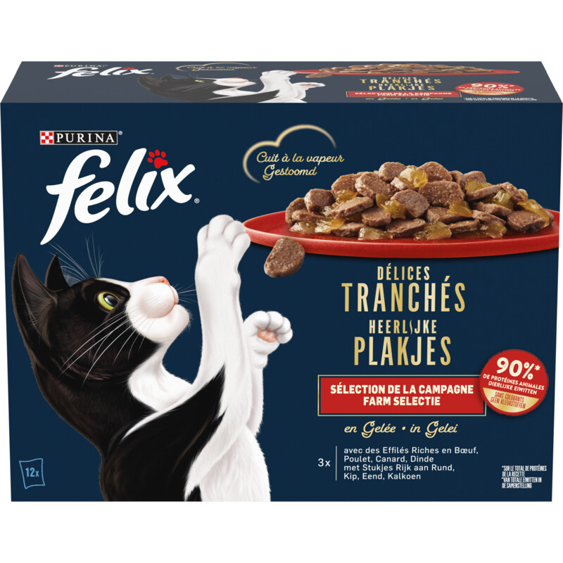 Een afbeelding van Felix Heerlijke plakjes farm selectie in gelei