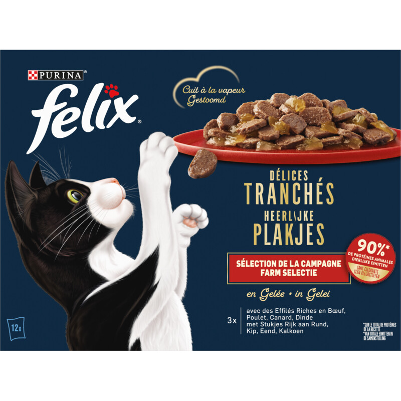 Een afbeelding van Felix Heerlijke plakjes farm selectie in gelei