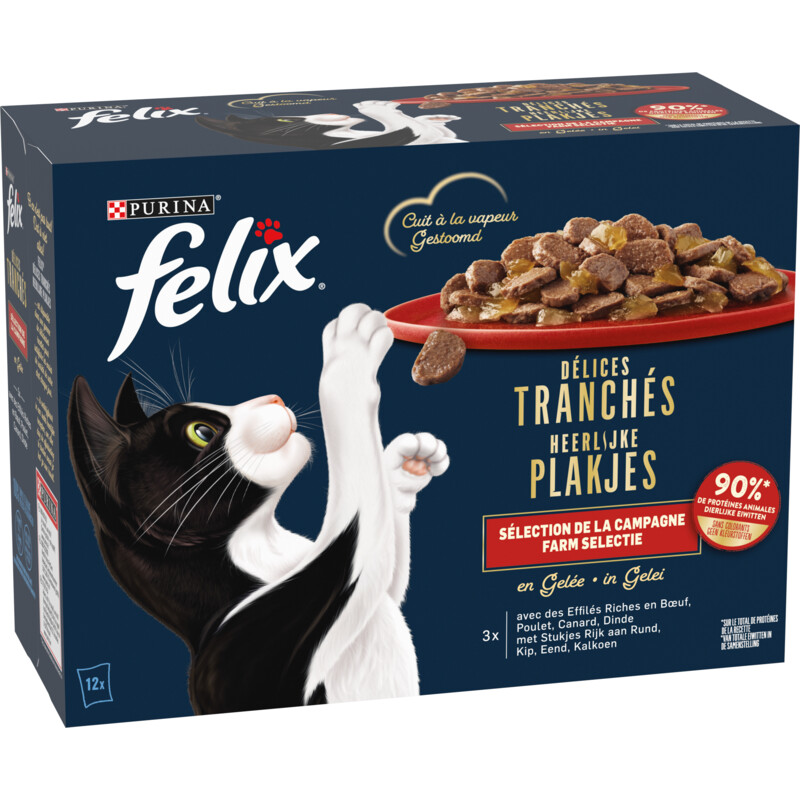 Een afbeelding van Felix Heerlijke plakjes farm selectie in gelei