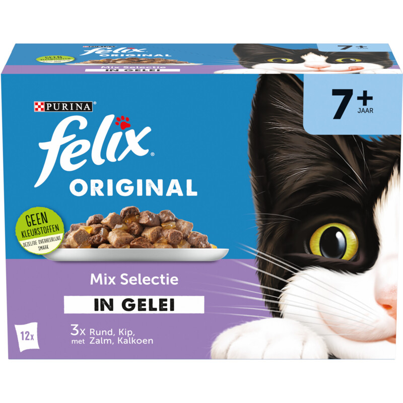 Een afbeelding van Felix Original senior mix selectie gelei