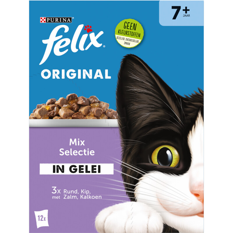 Een afbeelding van Felix Original senior mix selectie gelei