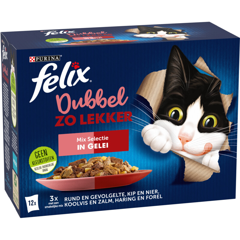 Een afbeelding van Felix Dubbel zo lekker mix in gelei