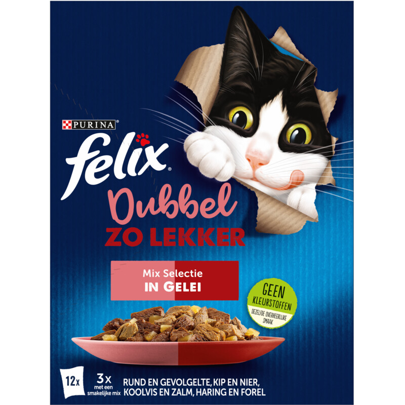 Een afbeelding van Felix Dubbel zo lekker mix in gelei