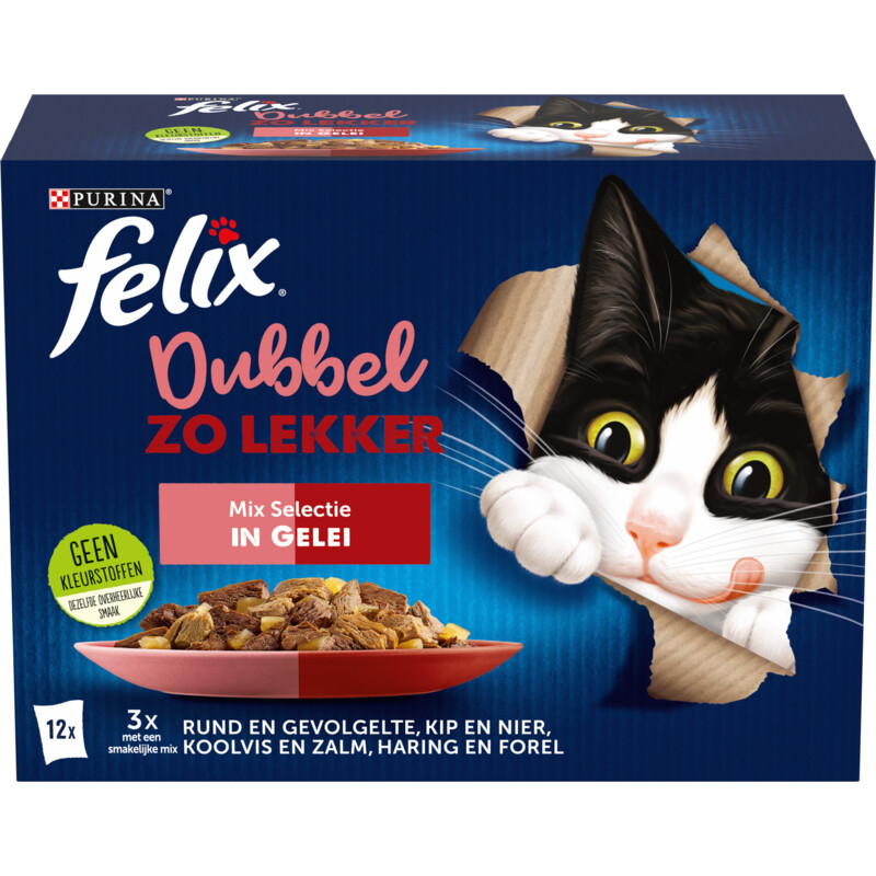 Een afbeelding van Felix Dubbel zo lekker mix in gelei
