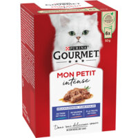 Een afbeelding van Gourmet Mon petit intense met tonijn zalm forel
