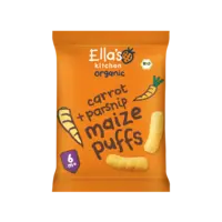 Ella's kitchen Maize puffs wortel + pastinaak 6m+ bio