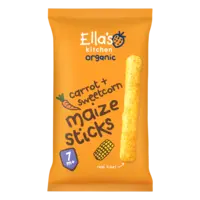 Ella's kitchen Maize sticks wortels + maïs 7m+ bio
