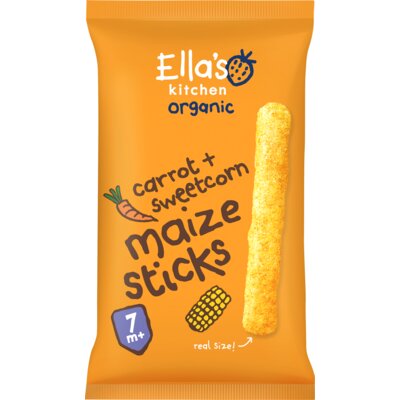 pdp-image-Ella's kitchen Maize sticks wortels + maïs 7m+ bio