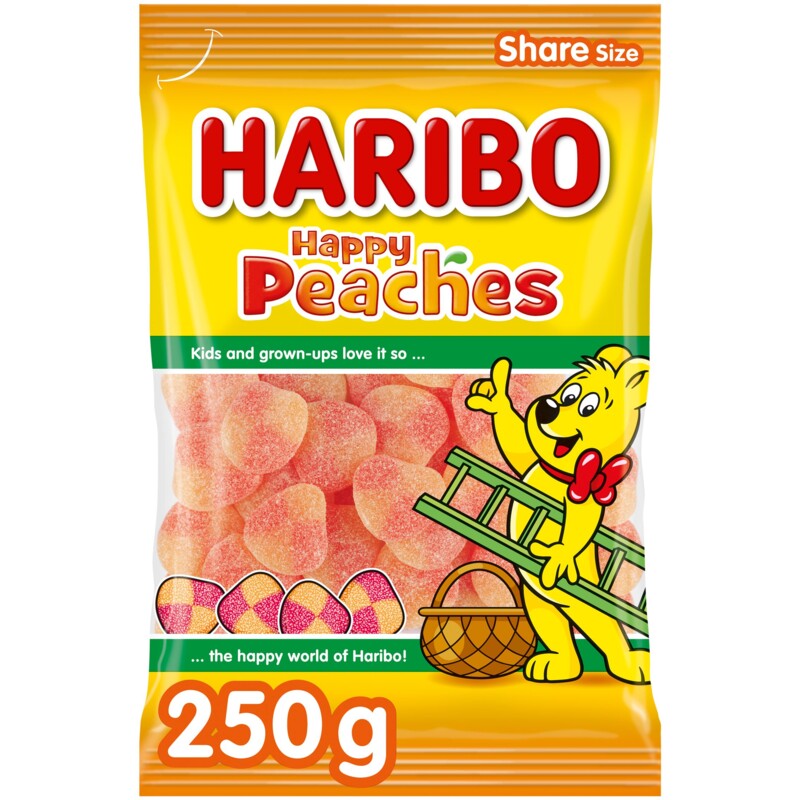 Een afbeelding van Haribo Happy peaches