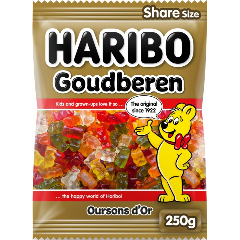 Een afbeelding van Haribo Goudberen