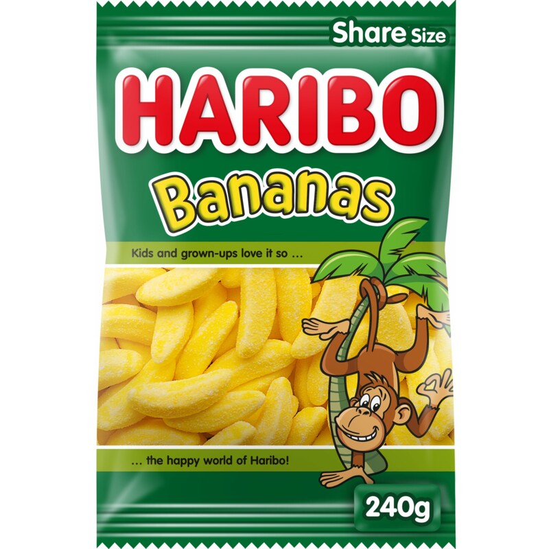 Een afbeelding van Haribo Bananas