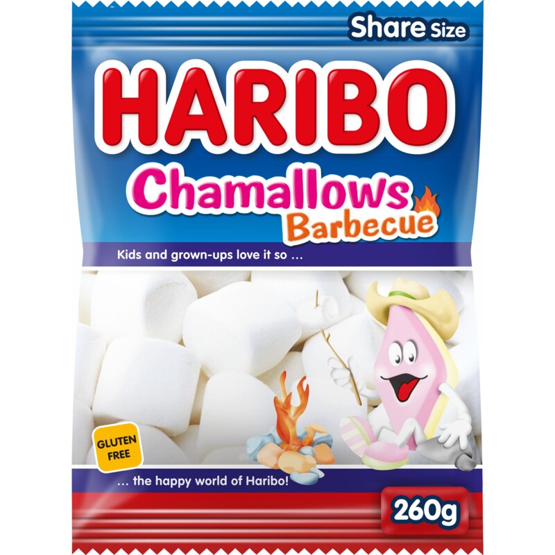 Een afbeelding van Haribo Chamallows barbecue