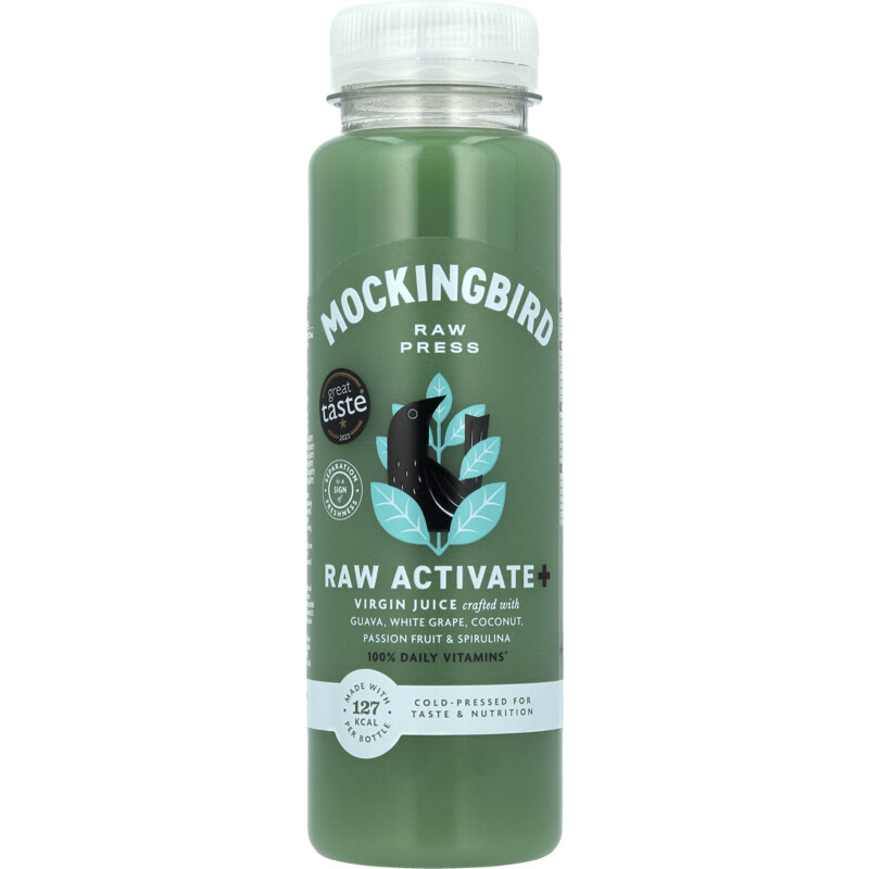 Een afbeelding van Mockingbird Raw activate virgin juice
