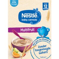 Een afbeelding van Nestlé Baby cereals multifruit 12m+