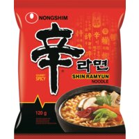 Nongshim Shin ramyun noodles