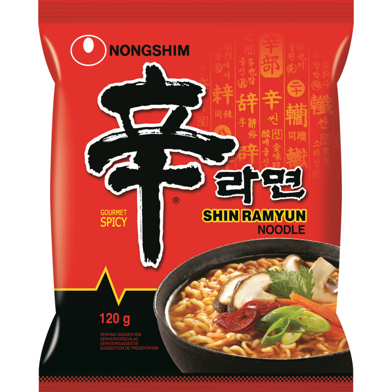 Een afbeelding van Nongshim Shin ramyun noodles