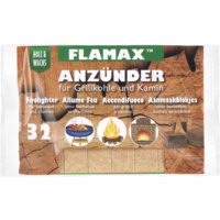 Een afbeelding van Flamax Aanmaakblokjes bruin