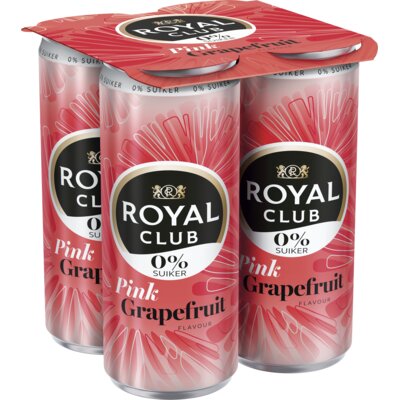 pdp-image-Royal Club Pink grapefruit 0% suiker 4-pack