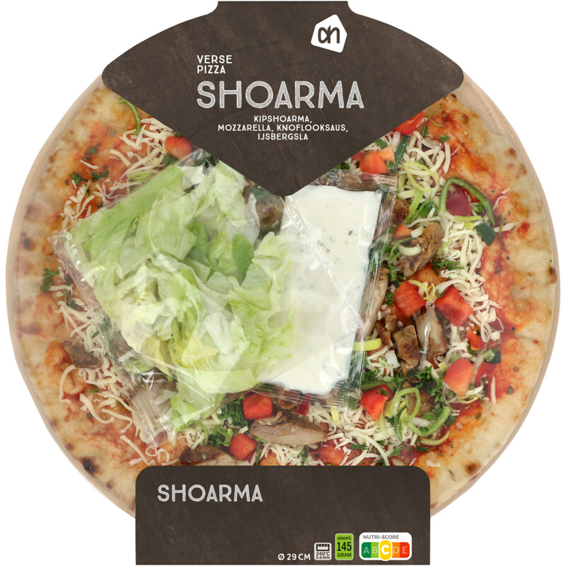 Een afbeelding van AH Pizza shoarma