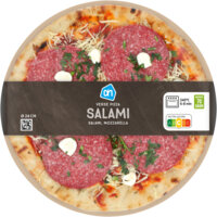 Een afbeelding van AH Verse pizza salami online only